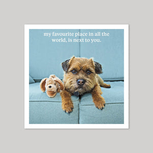 Next to You - Greetings Card