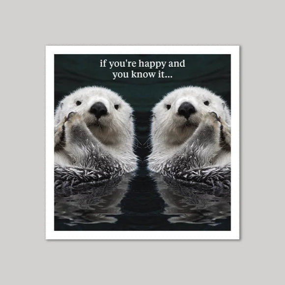 Clap Your Hands - Greetings Card