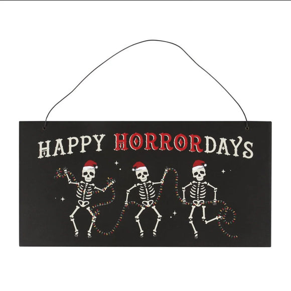 Happy Horror Days Sign