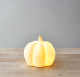 Ceramic LED Pumpkin, 7cm