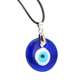 Handmade Evil Eye Pendant - Round Or Teardrop