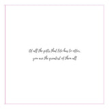 Mum Card Mother's Day with Gold Foil Writing