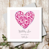 Luxury  Hand-drawn 'Spotty Love'  Greetings Card Collection By Artist Marina B