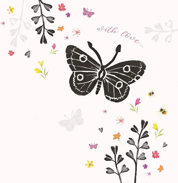 Brush & Ink Card Collection - Butterflies