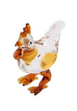 Hand Crafted Glass Rooster (Various Colours)
