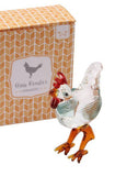 Hand Crafted Glass Rooster (Various Colours)