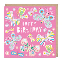 Butterflies Glow In The Dark Birthday Card Sajaroo Gifts