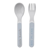 Bambino 5 Piece Melamine Dinner Set in Blue
