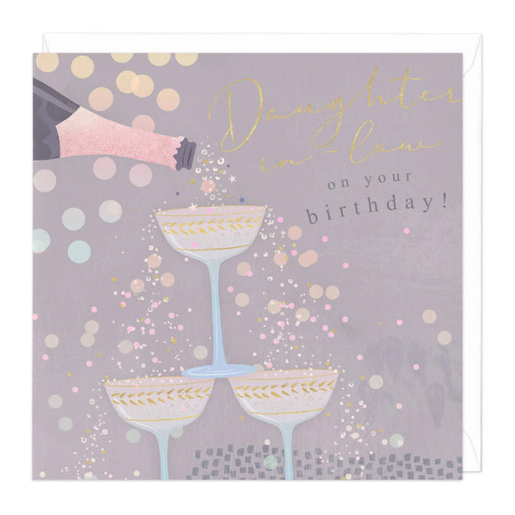 Whistlefish - Daughter-in-Law On Your Birthday Greetings Card