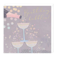Birthday Bubbles Birthday Card Sajaroo Gifts