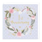 Whistlefish - Milestone Wedding Anniversary Greetings Card