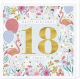 Whistlefish - Bright & Beautiful Milestone - Birthday Greetings Card