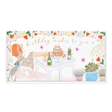Whistlefish - Slim Birthday Greetings Card