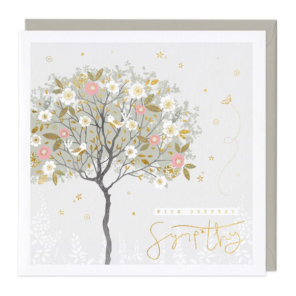 Whistlefish - With Deepest Sympathy Greetings Card