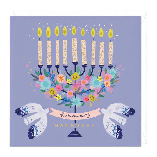 Whistlefish - Happy Hanukah Greetings Card