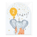 Whistlefish - Clementine and Friends Collection - Birthday Large Arch Greetings Card- Various Ages