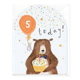 Whistlefish - Clementine and Friends Collection - Birthday Large Arch Greetings Card- Various Ages