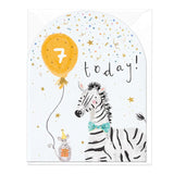 Whistlefish - Clementine and Friends Collection - Birthday Large Arch Greetings Card- Various Ages