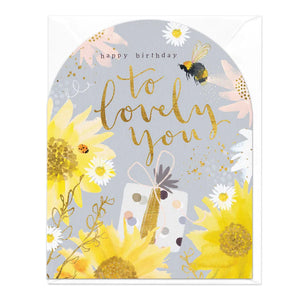 To Lovely You Birthday Card Sajaroo Gifts