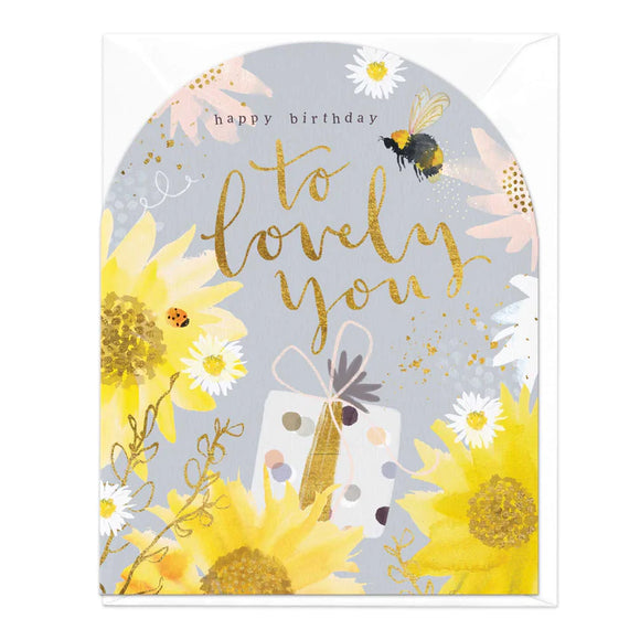 To Lovely You Birthday Card Sajaroo Gifts