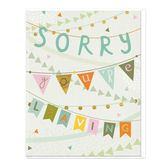 Sorry You're Leaving Card Sajaroo Gifts
