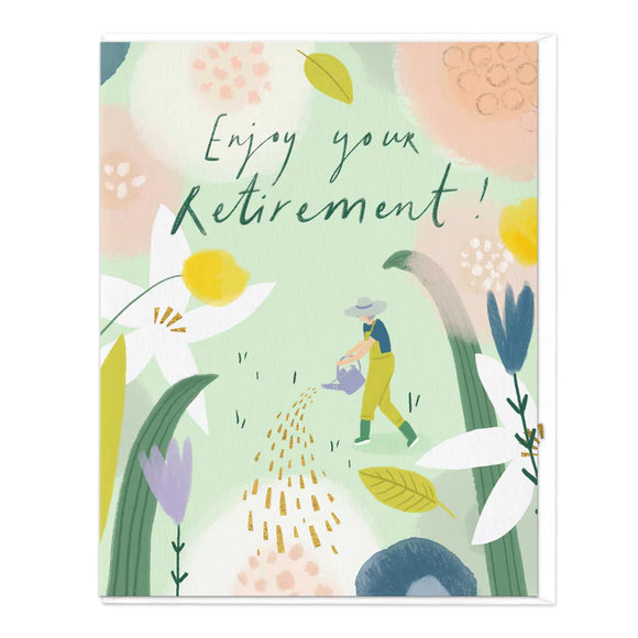 Gardening Retirement Card Sajaroo Gifts