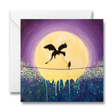 Luxury Greeting Card - Dream Capture Artwork By Michelle Foster - Original Painting.
