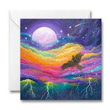 Luxury Greeting Card - Dream Capture Artwork By Michelle Foster - Original Painting.