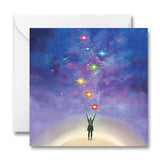 Luxury Greeting Card - Dream Capture Artwork By Michelle Foster - Original Painting.