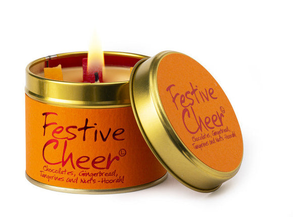 Lily-Flame Festive Cheer Scented Candle