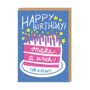 Make A Wish Birthday Greetings Card