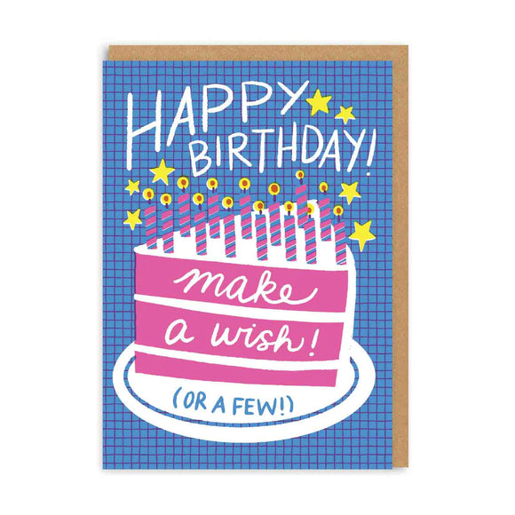 Make A Wish Birthday Greetings Card