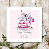 Luxury  Hand-drawn 'Spotty Love'  Greetings Card Collection By Artist Marina B