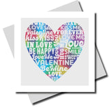 Valentine's Day Collection  Greeting's Cards Hand-drawn By Artist Marina B