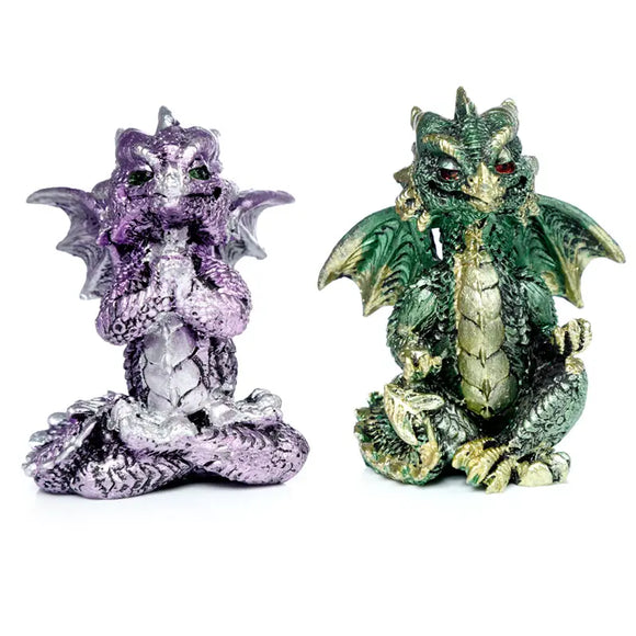 Elements Yoga Peace Dragon - Green or Purple