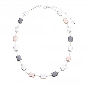 Rhodium Plated Necklace Sajaroo Gifts