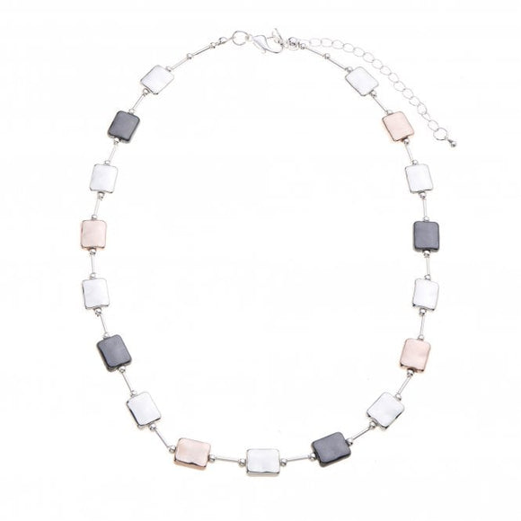 Rhodium Plated Necklace Sajaroo Gifts
