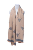 Supersoft Cow Scarf Sajaroo Gifts