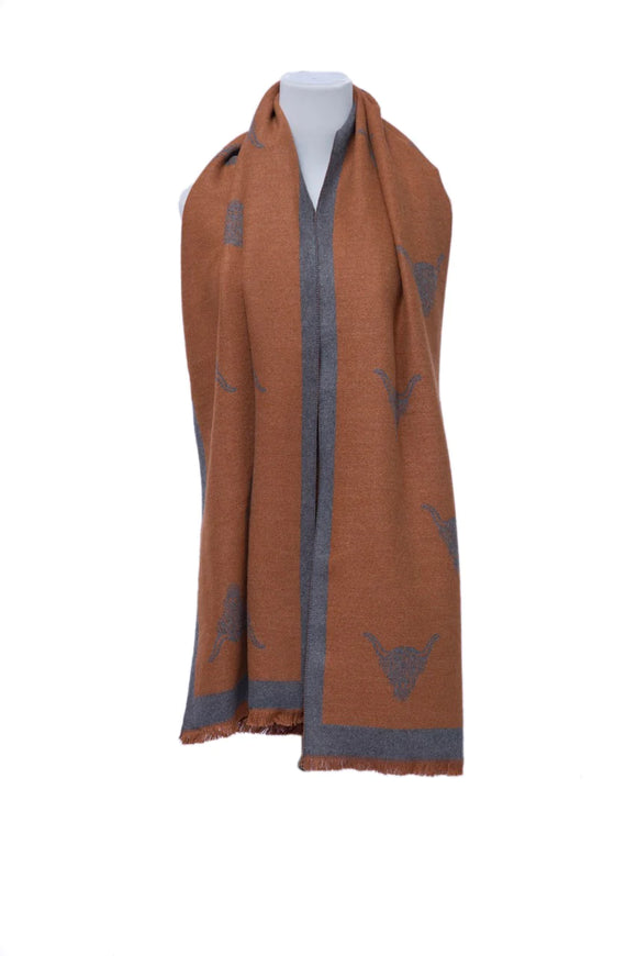 Supersoft Cow Scarf Sajaroo Gifts