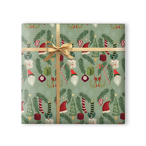 Elf Wrapping Paper Sajaroo Gifts