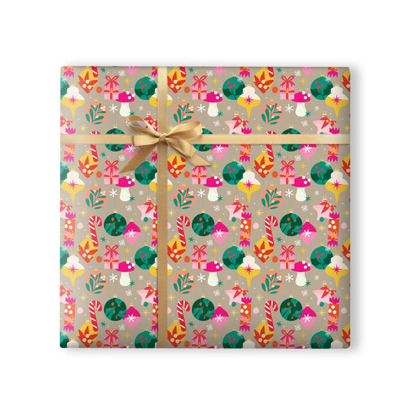 Colourful Christmas Wrapping Paper Sajaroo Gifts