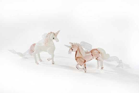 GLASS UNICORN HANGER Sajaroo Gifts