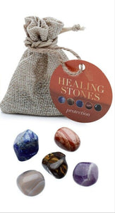 Healing Stones - Set of 5 Protection & Friendship Stones