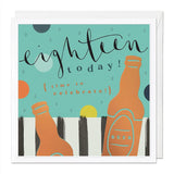 Whistlefish -  Delightfully Hand Designed Large Luxury Birthday Greetings Card