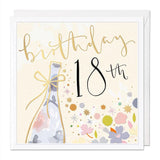 Whistlefish -  Delightfully Hand Designed Large Luxury Birthday Greetings Card