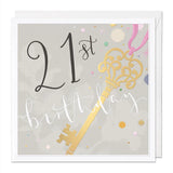 Whistlefish -  Delightfully Hand Designed Large Luxury Birthday Greetings Card