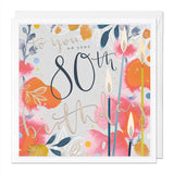Whistlefish -  Delightfully Hand Designed Large Luxury Birthday Greetings Card