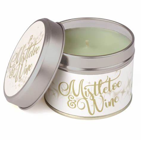 Pintail Mistletoe and Wine Candle