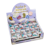 British Fossils Genuine Rock & Minerals Box.