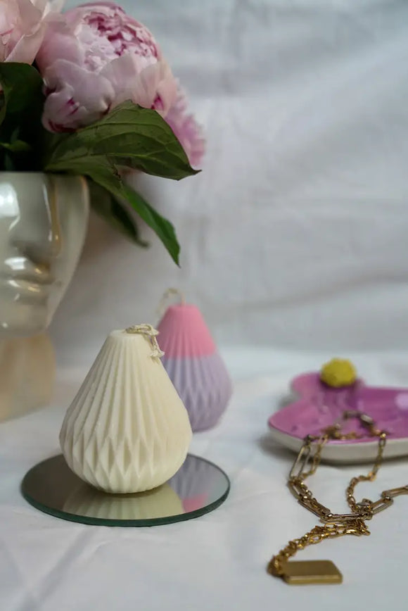 Pear Drop Candle Sajaroo Gifts